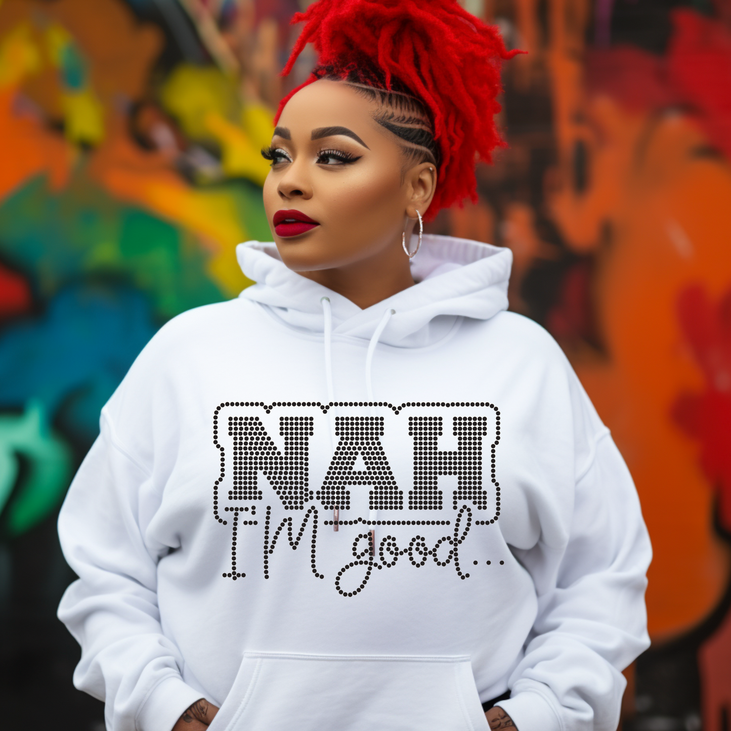 Rhinestone Nah I'm Good