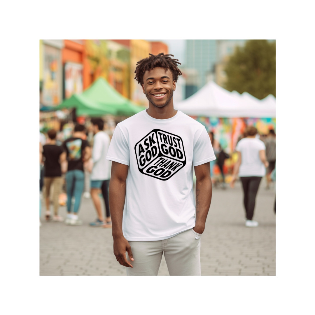 Ask God T-shirt