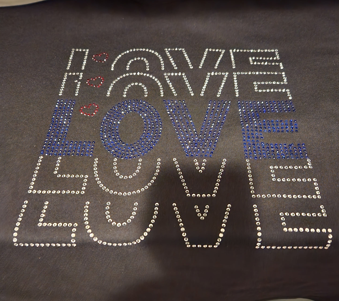 Rhinestone Love T-shirt