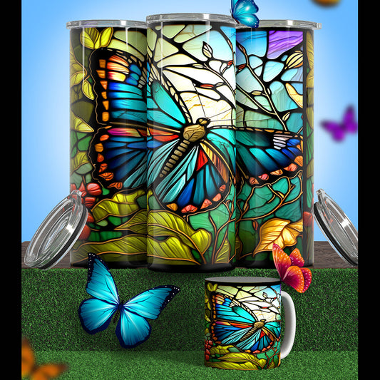 Butterfly Tumbler